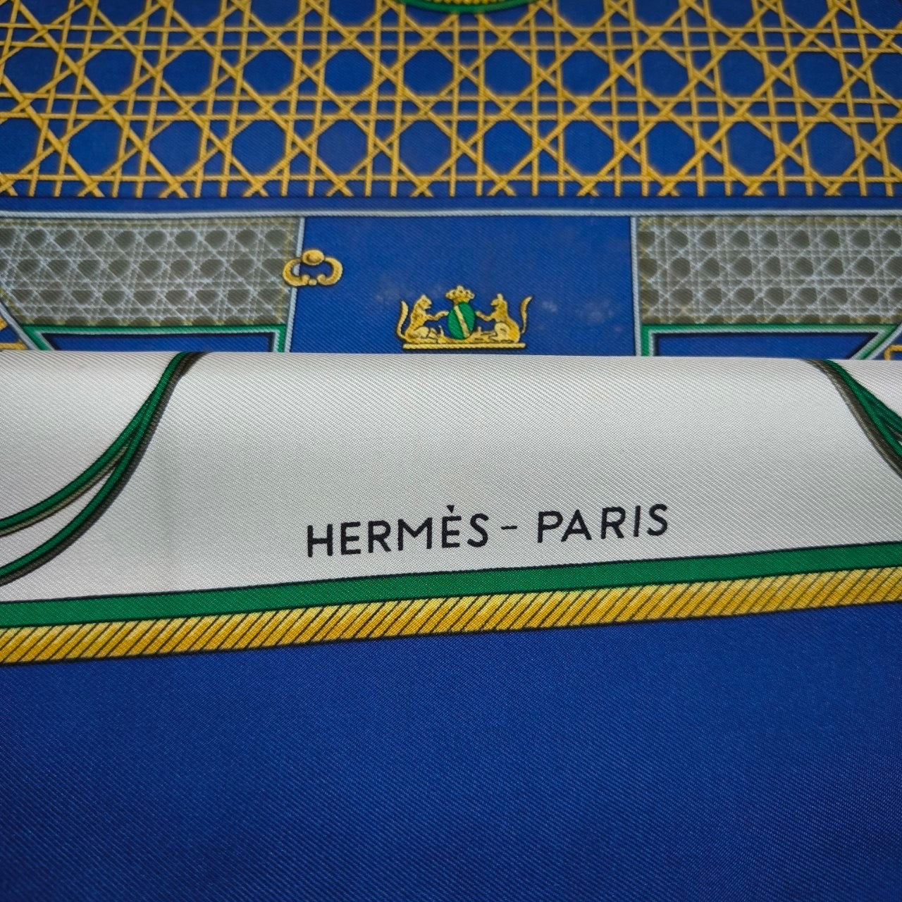 Hermès Paris vintage silk scarf