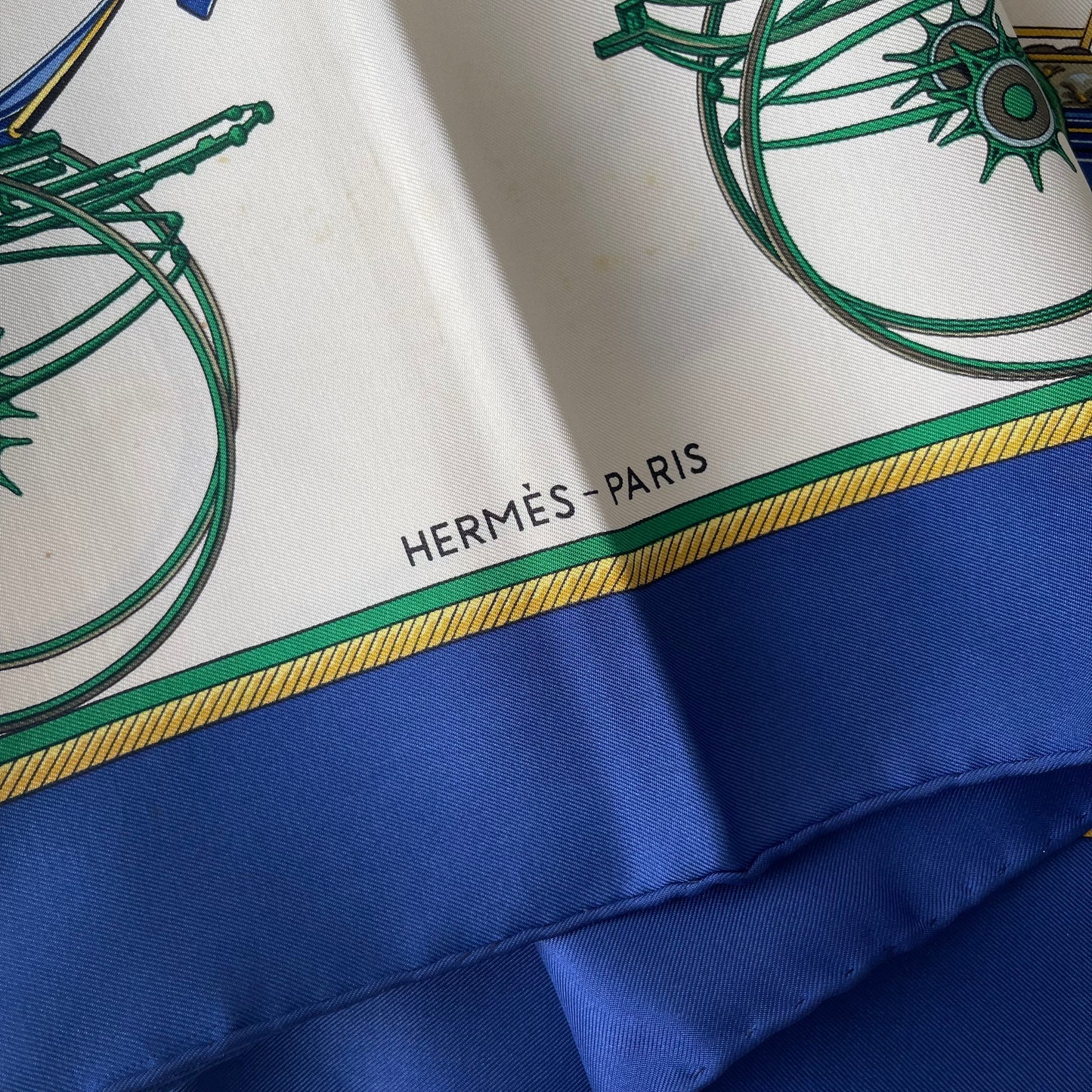 Hermès Paris vintage silk scarf